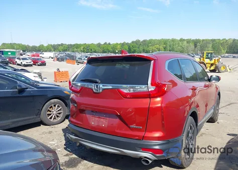 2017 Honda Cr-V Touring from USA, damaged, VIN 2HKRW1H97HH518040